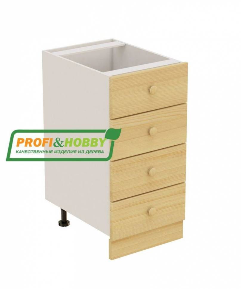 Кухонные тумбы 4 ящика