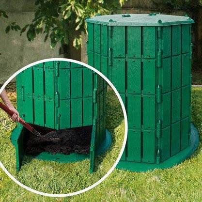 Компостер с крышкой и дном 800 л Компостер с крышкой и дном 800 л