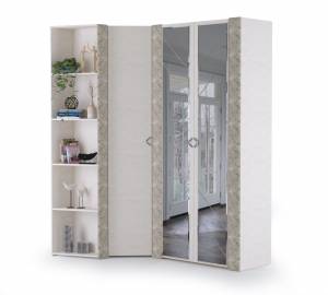 Набор шкафов Амели Моби № 2 цвет шёлковый камень/бетон чикаго беж