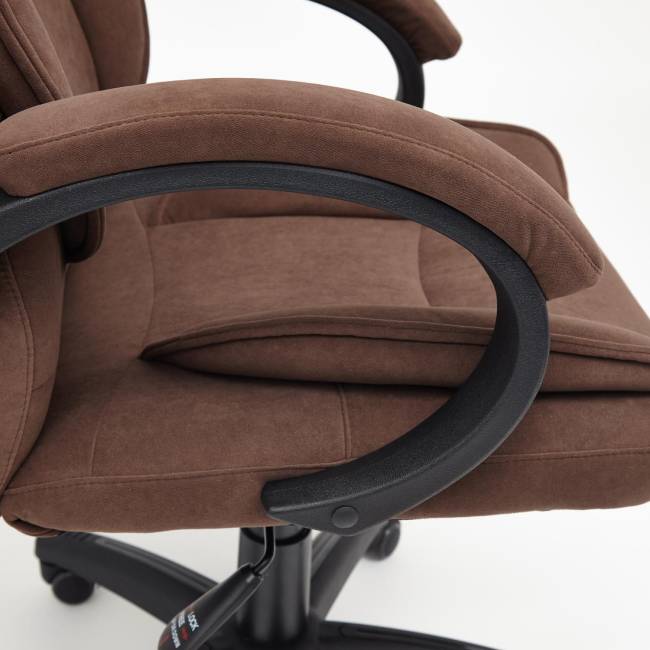 Кресло OREON флок, коричневый, 6 коричневый