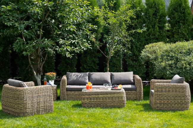 "Кальяри" диван из искусственного ротанга (гиацинт) трехместный, цвет соломенный "Кальяри" диван из искусственного ротанга (гиацинт) трехместный, цвет соломенный