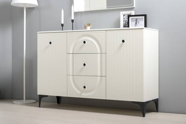 Стенка для аппаратуры Валенсия № 100 цвет белый шагрень Стенка для аппаратуры Валенсия № 100 цвет белый шагрень