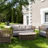 "Валенсия" лаунж-зона из искусственного ротанга, цвет соломенный "Валенсия" лаунж-зона из искусственного ротанга, цвет соломенный