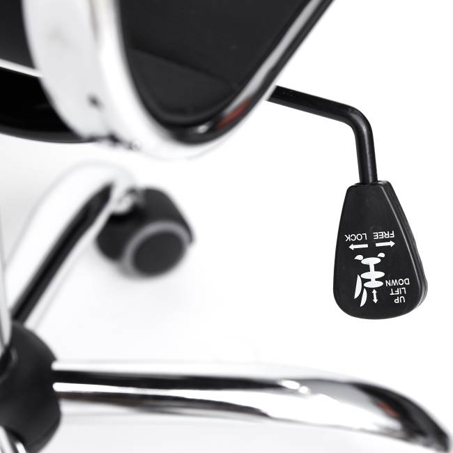 Кресло Urban-Low/Урбан-Лоу кож/зам, черный, 36-6 черный кож/зам