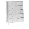 Комод Leset Хайди 10 ящиков Белый Белый Комод Leset Хайди 10 ящиков Белый Белый