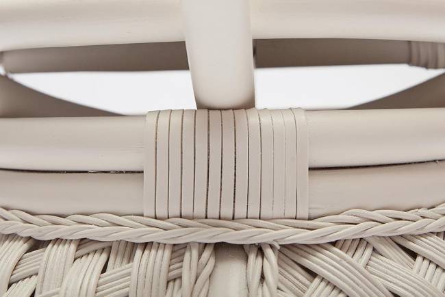 Столик кофейный Andrea ротанг, D60х50см, TCH White (белый) TCH White (белый) ротанг Столик кофейный Andrea ротанг, D60х50см, TCH White (белый) TCH White (белый) ротанг