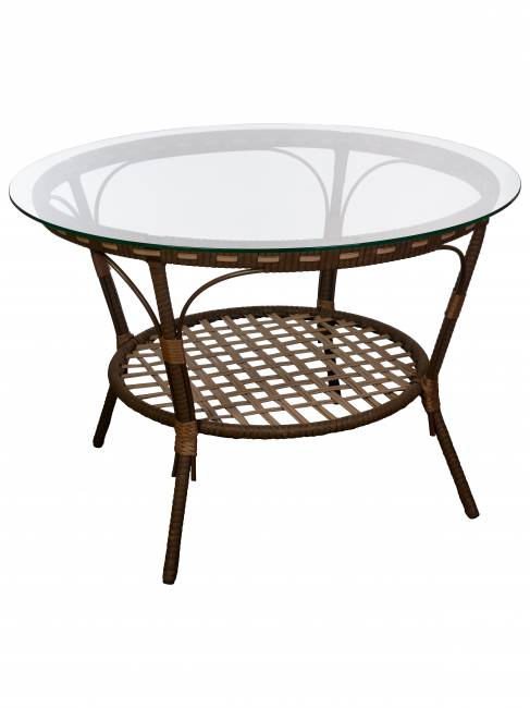 Комплект из искусственного ротанга Java (Ява)-6 (цвет: Орех) Комплект из искусственного ротанга Java (Ява)-6 (цвет: Орех)