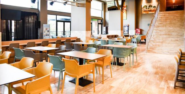 Кресло пластиковое Net тортора 605х585х800 мм