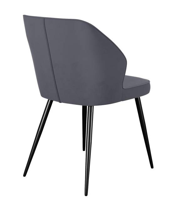 Стул DikLine 222M B28 ANTRACITE, ножки черные