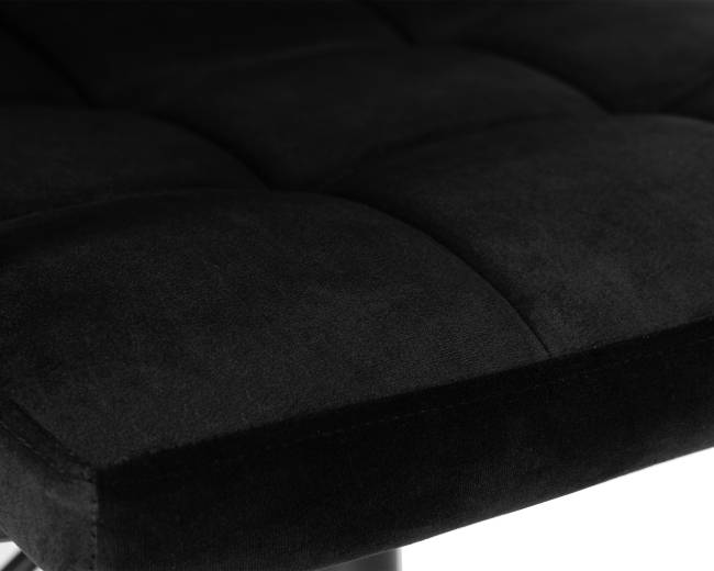 Офисное кресло для персонала DOBRIN TERRY BLACK, черный велюр (MJ9-101)