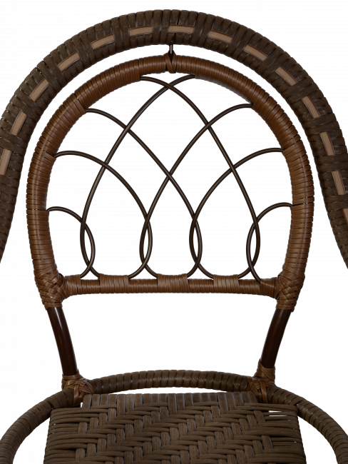 Стул Java (Ява) из искусственного ротанга, орех Стул Java (Ява) из искусственного ротанга, орех
