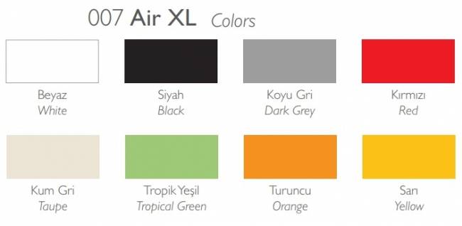 Кресло пластиковое Air XL бежевый 570х600х810 мм