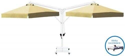 Зонт профессиональный двухкупольный Double Banana V