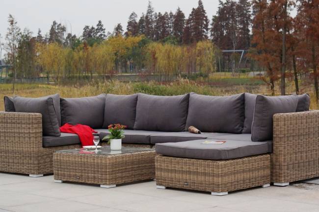 "Лунго" модуль диванный угловой с подушками, цвет соломенный "Лунго" модуль диванный угловой с подушками, цвет соломенный