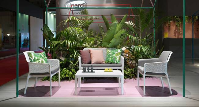 Подушка для дивана Net Bench серый 535х1055х70 мм