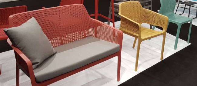 Подушка для дивана Net Bench серый 535х1055х70 мм