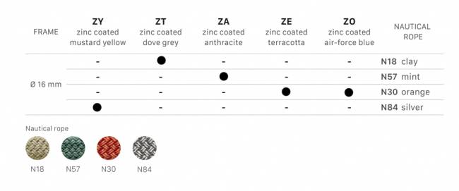 Качели плетеные Lisa Swing голубой, оранжевый 1450х1200х2220 мм