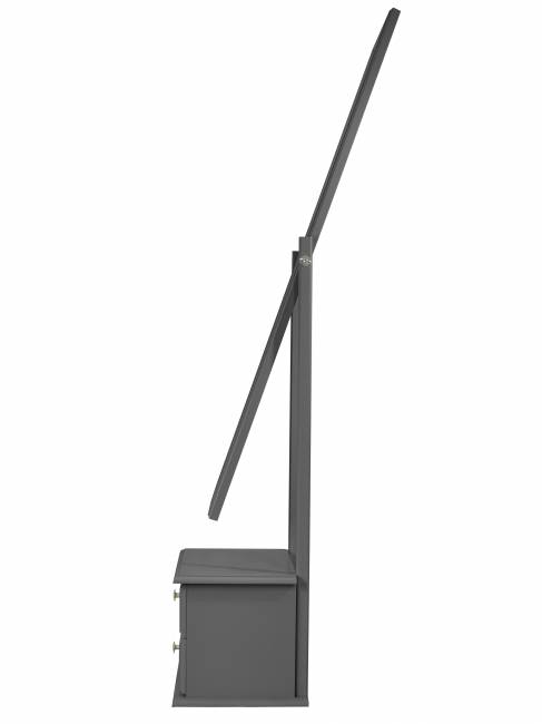 Зеркало с тумбой Селена серый 151 см х 46 см Зеркало с тумбой Селена серый 151 см х 46 см