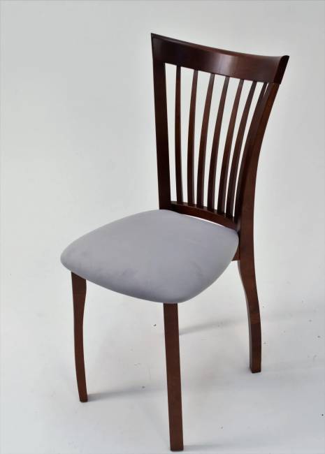 Обеденная группа стол Бизе со стульями Миранда,орех, серый Обеденная группа стол Бизе со стульями Миранда,орех, серый