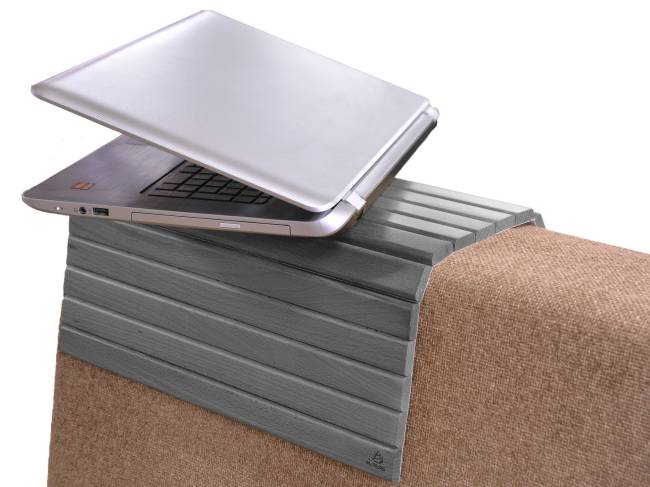 Накладка на диван П 7 серый