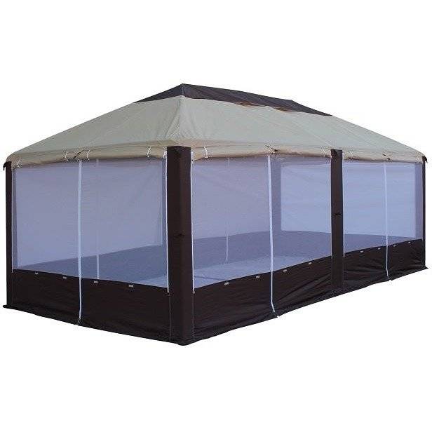 Шатер Митек ПИКНИК-ЭЛИТ 6х3 м со стенками (2 места)