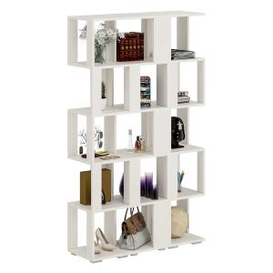 Комплект их 3-х открытых стеллажей цвет дуб лоредо