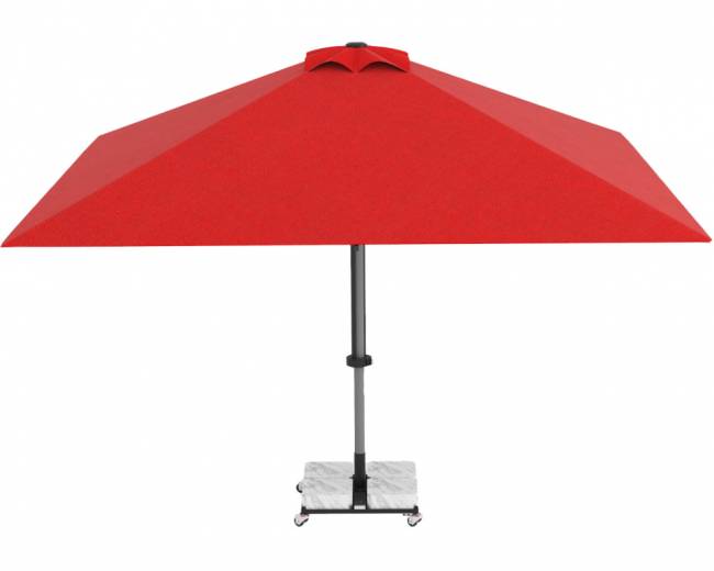 Зонт профессиональный 4х4 м Lux Telescopic Manuel 4000х4000 мм Зонт профессиональный 4х4 м Lux Telescopic Manuel 4000х4000 мм