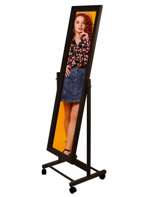 Зеркало напольное В 27Н венге 137 см х 42,5 см