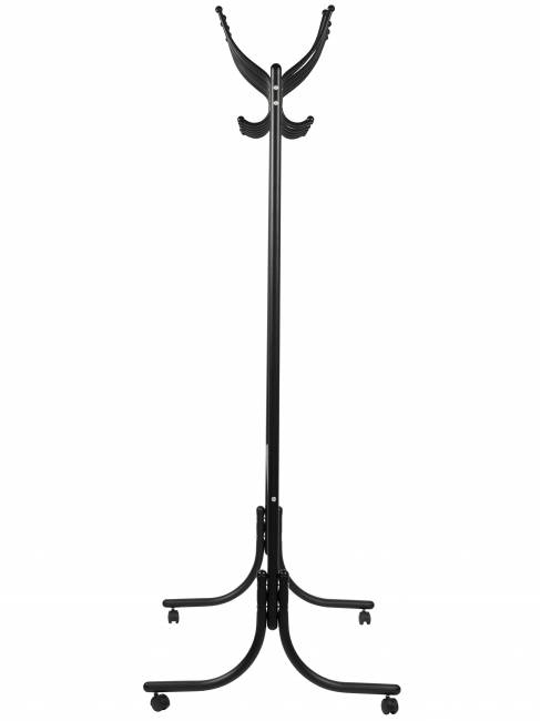 Вешалка напольная на колесах М 11 чёрный
