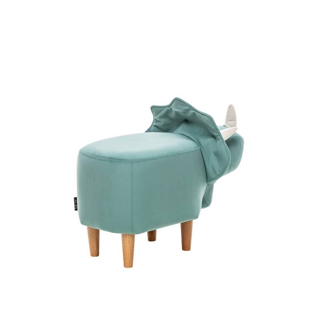 Пуф Leset Dino COMBI V43 зелёный, компаньон V01 белый Бук Пуф Leset Dino COMBI V43 зелёный, компаньон V01 белый Бук