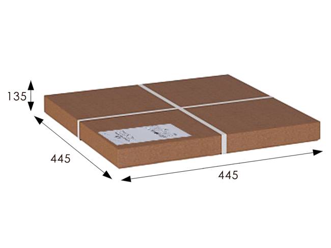 Банкетка Берже 26 темно-коричневый Банкетка Берже 26 темно-коричневый