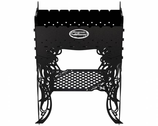 Мангал разборный "Бабочка", сталь AISI304, 3мм