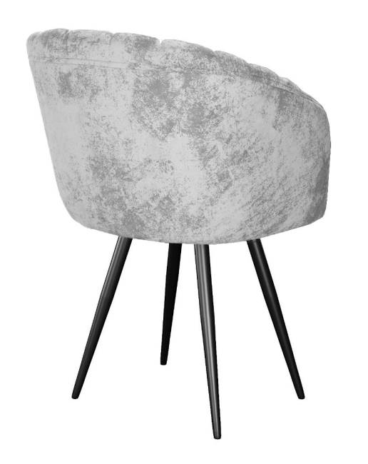 Стул DikLine 442 поворотный, M13 светло-серый, ножки черные Стул DikLine 442 поворотный, M13 светло-серый, ножки черные