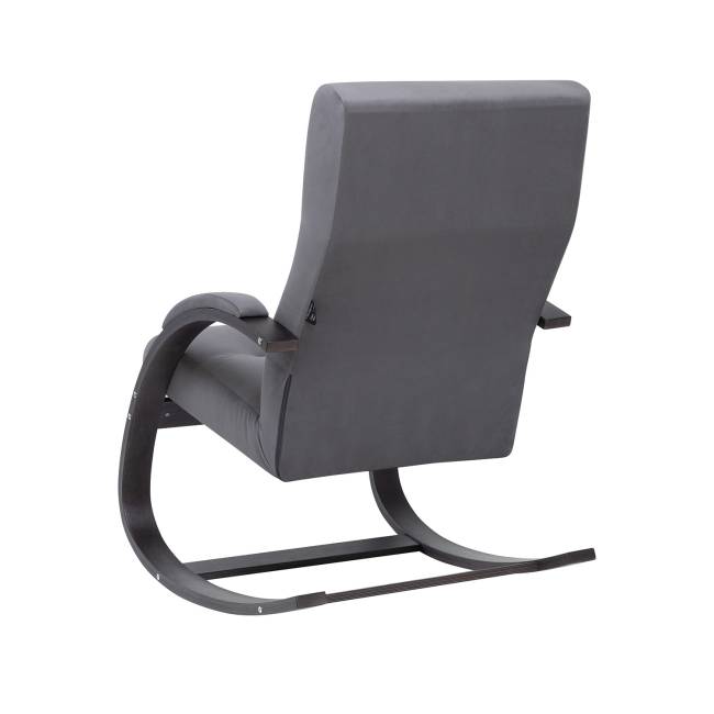 Кресло-качалка Leset Милано Венге текстура V32 серый