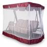 Тент-крыша + москитная сетка Барышня 247х170х185, бордовый Тент-крыша + москитная сетка Барышня 247х170х185, бордовый